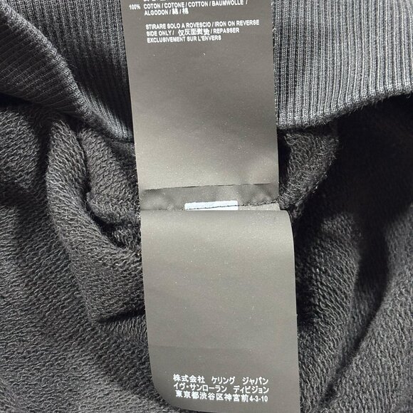 Saint Laurent Rive Gauche Logo Hoodie Black Size S 2018 - Picture 7 of 8